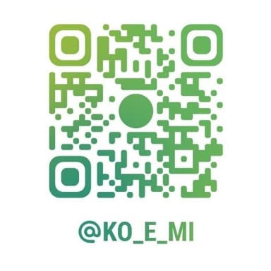 Telegram QR code for こえみ Japanese Language School